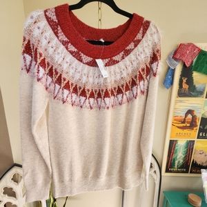Maurices Fair Isle Sweater, NWT, Size S